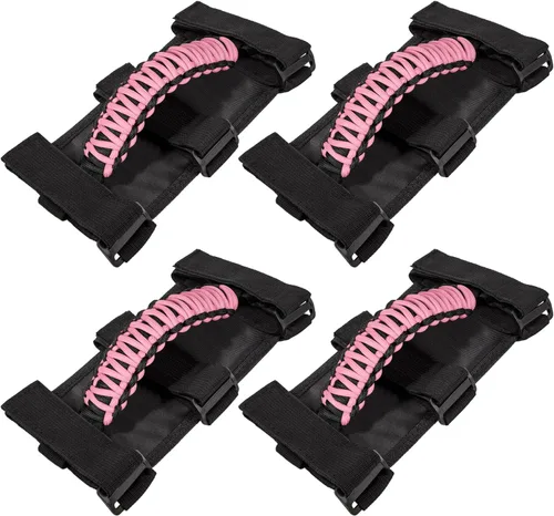 Vista 43 de Asas de agarre para Jeep Wrangler JK JKU JL JLU TJ YJ Sports Sahara Freedom Rubicon Unlimited Gladiator JT 1955-2023 UTV ATV Accesorios Premium 550