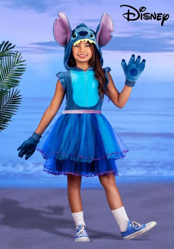 Vista 2 de Disney Stitch - Vestido de disfraz para niños