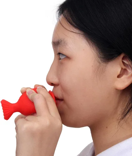 Vista 8 de Dispositivo de relleno de labios Refuerzo de labios de silicona suave con forma de pez, boca más gruesa más completa, bombas de labios