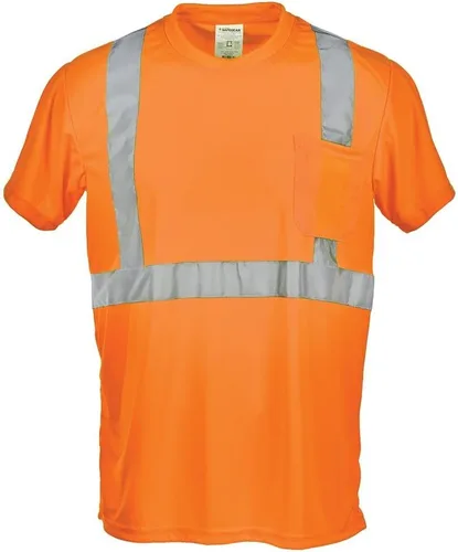 Vista 3 de J. J. Keller SAFEGEAR Hi-Vis Camiseta - Tipo R Clase 2, cumple con CSA Z96-15