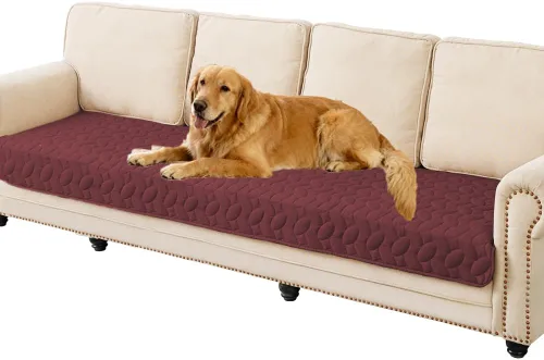 Vista 13 de Ameritex Funda impermeable para cama de mascotas, manta antideslizante para cama de perro, para sofá y muebles, impermeable, nuevo diseño