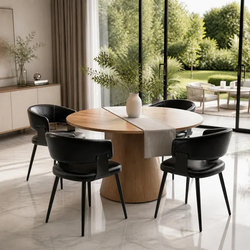 Vista 13 de Juego de 2 sillas de comedor, modernas sillas tapizadas para cocina y comedor con tela tejida transpirable, fáciles de montar y limpiar