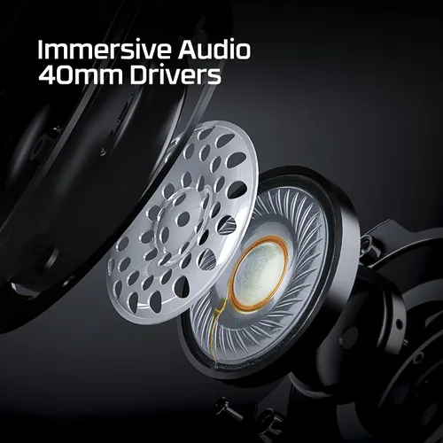 Vista 5 de HyperX Cloud Stinger Core - Auriculares inalámbricos para juegos para PC sonido envolvente 71 micrófono con cancelación de ruido ligeros