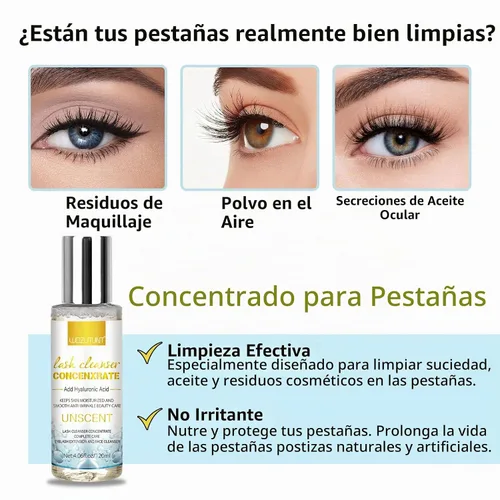 Vista 7 de 4.06 onzas líquidas de champú concentrado para extensiones de pestañas, limpiador de pestañas, concentrado de extensiones de pestañas, concentrado
