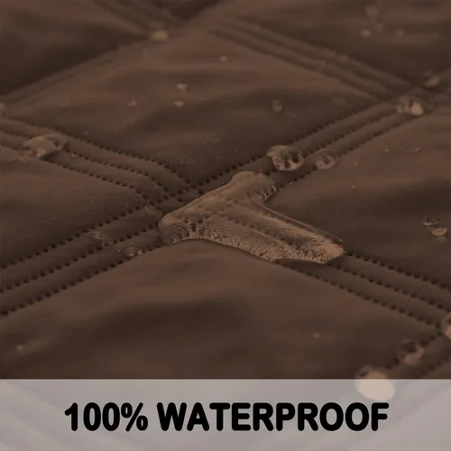 Vista 2 de fuguitex Manta impermeable reversible para perros pequeños, resistente a prueba de fugas, lavable, funda protectora para muebles de interior, apta