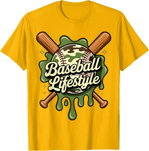 Vista 93 de Baseball Life Style 101 Apparel Youth Drip Baseball Boys Kid Camiseta