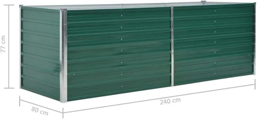 Vista 7 de Cama elevada de jardín, maceta elevada, maceta elevada, caja de jardín, macetero, maceta de hierbas, para patio trasero, patio para cultivar