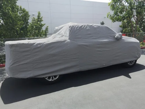 Vista 4 de Carscover Cobertor 100% impermeable, con ajuste personalizado, cabina, camión corto, cubierta para auto, Ultrashield, impermeable y resistente