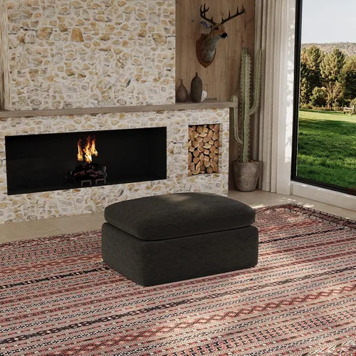 Vista 16 de Maywish Sofá Cloud de 104 pulgadas, sofá modular en forma de L, color gris Gris oscuro