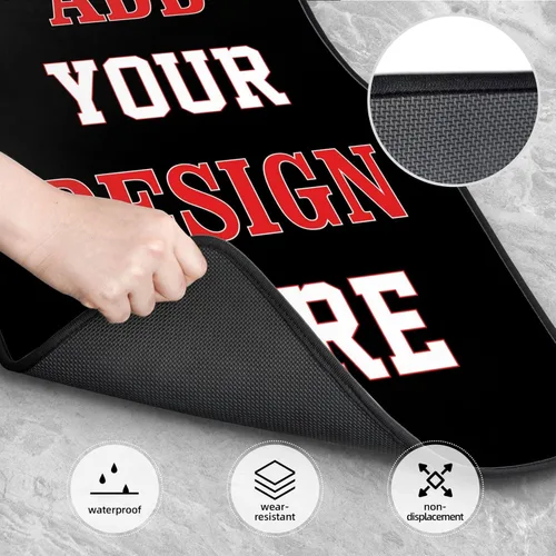 Vista 3 de Tapetes Personalizados para Automóvil 4 Piezas Tapetes de Piso Personalizados para Automóviles SUV Sedán Camión Camioneta Tapetes de Piso