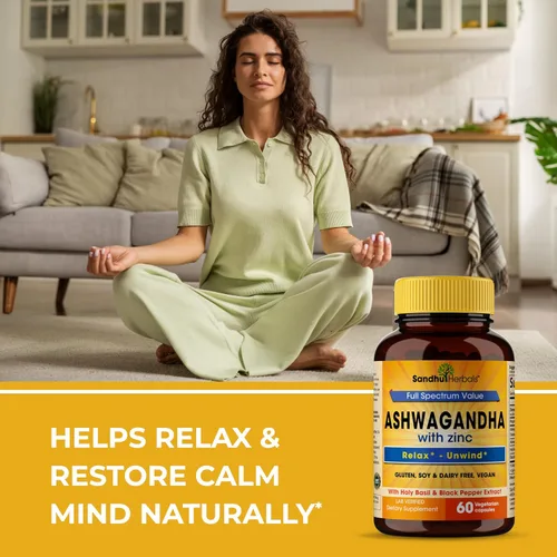 Vista 6 de SANDHUHERBALS Sandhu Herbals Shilajit, Sea Moss & Ashwagandha Trio Bundle Apoya la salud inmunológica, digestiva, sueño reparador y bienestar