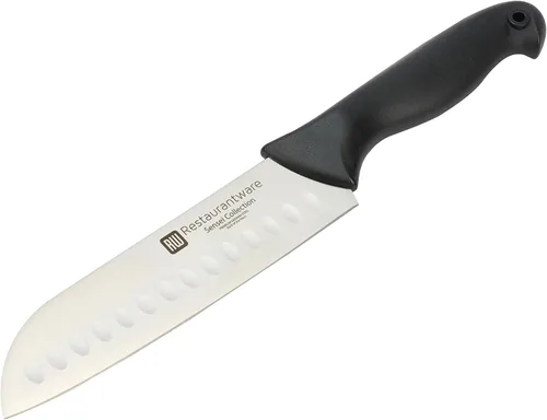 Vista 19 de Restaurantware Sensei - Cuchillo para deshuesar de 6 pulgadas con pines codificados de colores, cuchillo de acero alemán negro resistente a