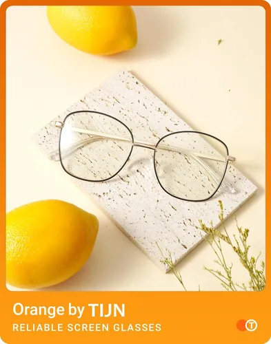 Vista 7 de TIJN Lentes de bloqueo de luz azul, lentes de filtro de luz azul para computadorajuegospantalla para mujeres y hombres, marco de metal de gran