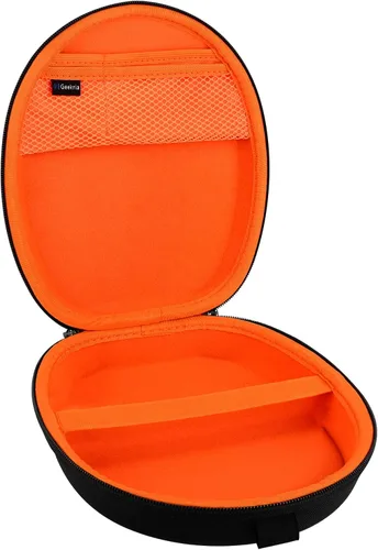 Vista 2 de Geekria Shield - Funda para auriculares planos sobre la oreja, bolsa de transporte de viaje de repuesto con almacenamiento de cables, compatible