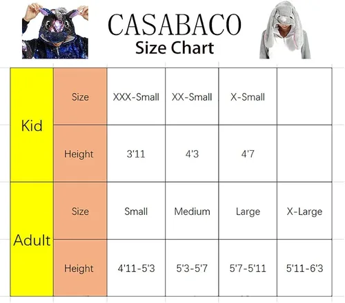 Vista 6 de CASABACO Disfraz de dinosaurio para adultos, pijama de una sola pieza