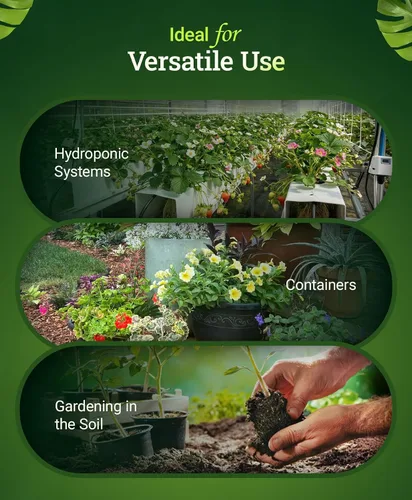 Vista 5 de FoxFarm Fertilizante soluble en agua de sésamo abierto para floración en etapa temprana - Fácil de mezclar, fertilizante alto en fósforo fórmula