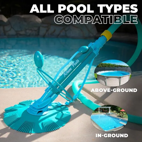 Vista 4 de XtremepowerUS Limpiador automático de piscinas Limpiador de piscinas genérico al vacío