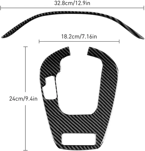 Vista 2 de AIRSPEED Fibra de carbono para BMW Z4 E85 E86 2003 2004 2005 2006 2007 2008 cubierta del marco interior de la caja de cambios de la consola central
