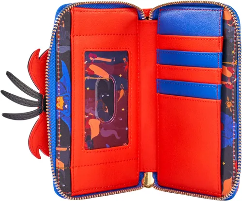 Vista 4 de Loungefly Billetera Aladdin Iago - Cartera para cosplay - Exclusivo de Tienda, multicolor