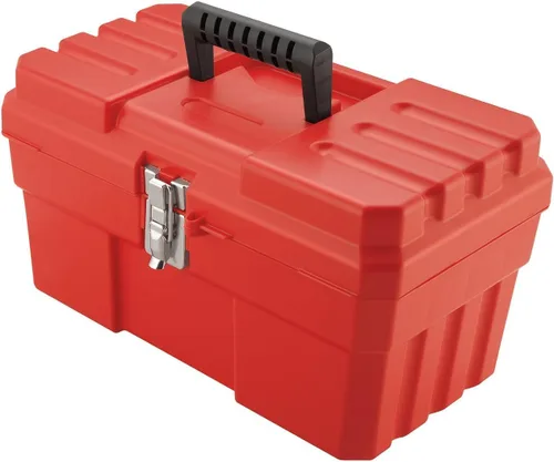 Vista 14 de Akro-Mils 09514 ProBox Caja de herramientas de plástico de 14 pulgadas para herramientas, caja de herramientas de almacenamiento para manualidades
