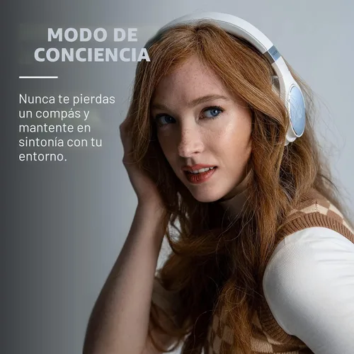 Vista 7 de Raycon Los auriculares inalámbricos Bluetooth sobre la oreja de todos los días, con cancelación activa de ruido, modo de consciencia y micrófono