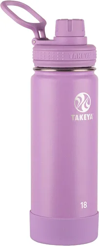 Vista 59 de Takeya Actives Botella de Agua con Tapa de Boquilla, Botella con Doble Aislamiento de Acero Inoxidable, Apta para Lavavajillas y Sin BPA, Botella