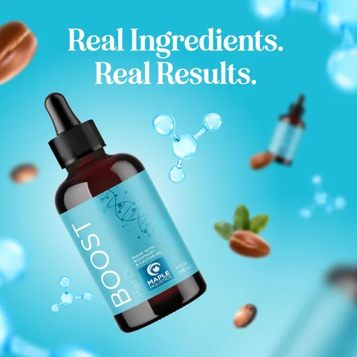 Vista 9 de Suero voluminizador de aceite de romero para el cabello, aceite hidratante para el cuero cabelludo y el cabello para hombres y mujeres con infusión