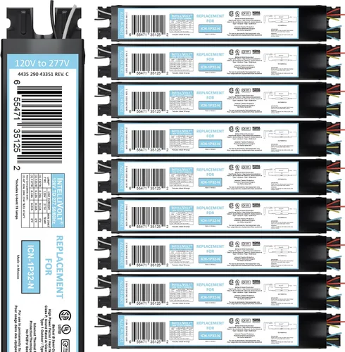 Vista 15 de OHLECTRIC Repuesto para ICN1P32-SC 1 Lámpara – Balastro Fluorescente T8, Reemplazo de Balastro Electrónico 120-277 Voltios, Arranque Instantáneo