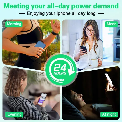 Vista 7 de Batería de 23900 mAh compatible con iPhone 13, batería de gran capacidad compatible con iPhone 13, con kits de herramientas completos, 0 ciclos