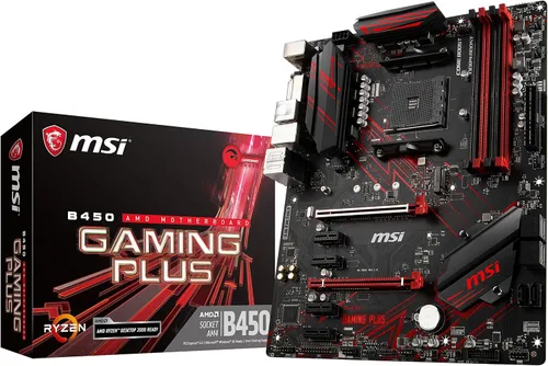 Vista 6 de MSI - Tarjeta madre para gaming Crossfire ATX, AMD Ryzen, 1ª y 2ª generación AM4 M.2 USB 3 DDR4 DVI HDMI