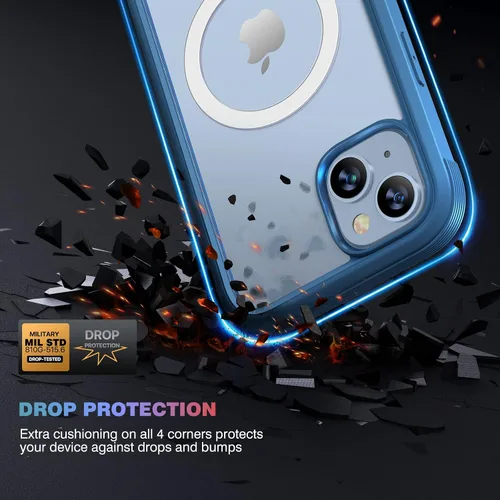 Vista 685 de DIACLARA - Funda transparente compatible con iPhone XR 6.1 pulgadas 2018