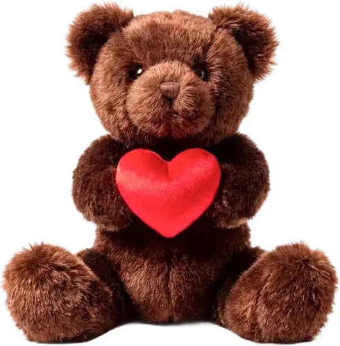 Vista 13 de Bearington I Love You More Oso de San Valentín - Oso de peluche de San Valentín suave y tierno de 6" con pelaje esponjoso - Adorable oso de peluche