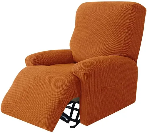 Vista 17 de Konsilsa Fundas para sofá reclinable de 1/2/3/4 plazas, funda elástica para sillón reclinable Lazy Boy, protector de sofá reclinable, funda