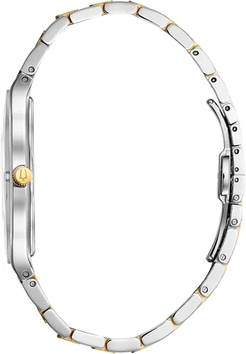 Vista 2 de Bulova Men's Modern Millenia 3-Hand Quartz Watch, Edge-to-Edge Crystal with Diamonds