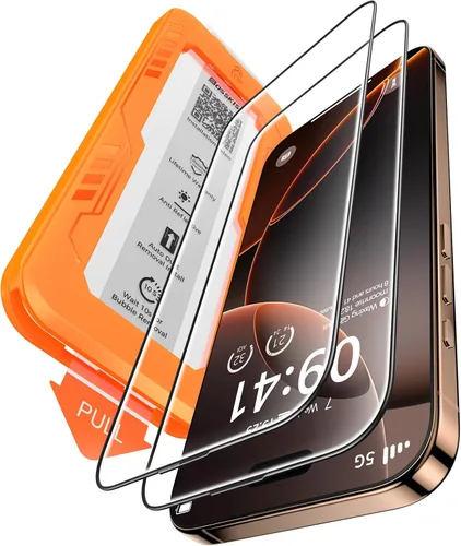 Vista 10 de BossKiss Protector de pantalla para iPhone 13 Pro Max/iPhone 14 Plus de 6.7 pulgadas, [dureza superior 9H+]
