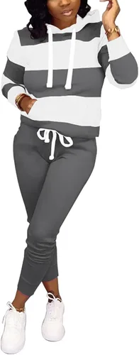 Vista 4 de Nimsruc Womens Two Piece Outfits Workout Pants Sets