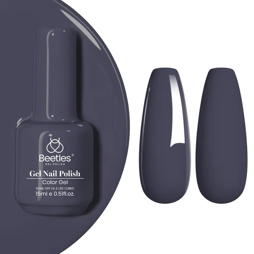 Vista 93 de Beetles - Esmalte de uñas en gel, 1 unidad de 0.5 onzas fluidas (15ml), extracción por remojo, arte de uñas, estética de manicura, bricolaje, curado