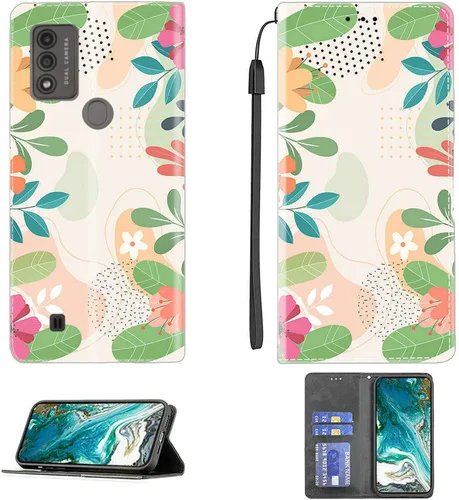 Vista 473 de jioeuinly ATT Motivate 2 - Funda compatible con ATT Motivate 2, funda con soporte abatible y cierre magnético DJS