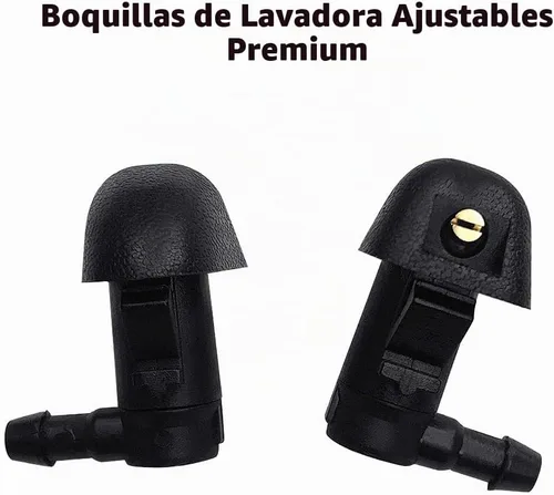 Vista 7 de 76810-TK8-A01 Conjunto de boquillas de limpiaparabrisas ajustables Premium para Honda Odyssey 2011 2012 2013 2014 2015 2016 2017, repuesto directo