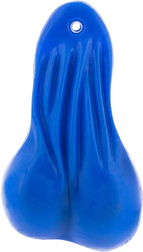 Vista 11 de Llavero United Pacific con forma de pelotas de goma color liso azul, Negro