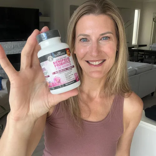 Vista 8 de BioSchwartz Suplemento probiótico para la menopausia para mujeres (suministro de 2 meses) más multivitamínico diario para mujeres de 50 años o más