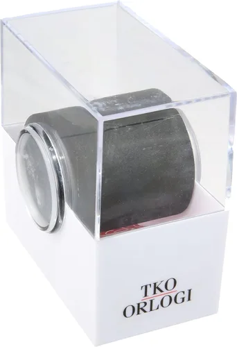 Vista 3 de TKO ORLOGI Reloj digital con espejo cristalizado para mujer con correa de goma