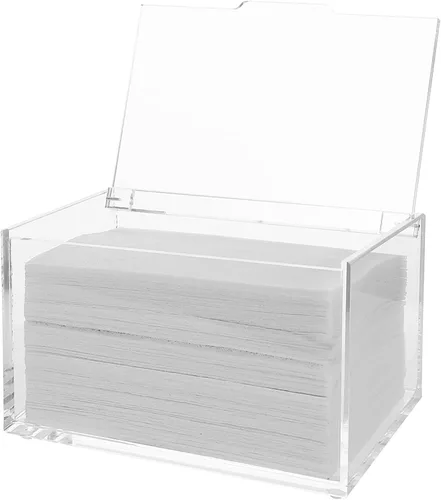 Vista 8 de rejomiik Soporte de hojas para secadora de acrílico, dispensador de hojas con tapa, para lavandería, suavizante, organización de almacenamiento