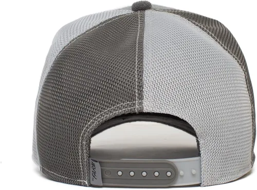 Vista 4 de Goorin Bros. Gorra Trucker Hombre - Gorra de béisbol SnapBack de malla - The Farm, Gris (Mr. Nice Guy)
