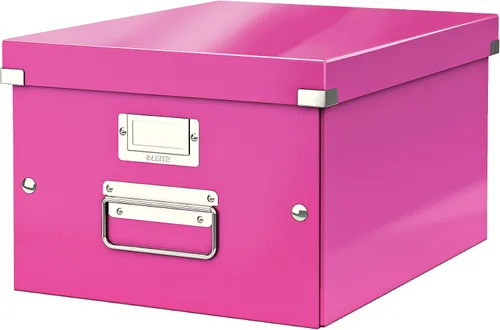 Vista 10 de Leitz Caja de almacenamiento A5, gama Click and Store 60430001 - Pequeña caja organizadora negra A4 Negro