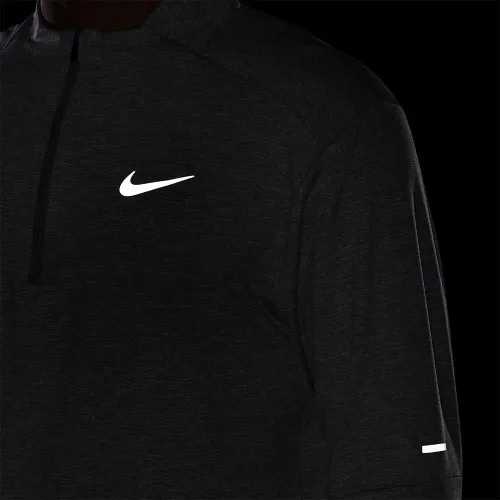 Vista 4 de Nike Dri-FIT Element - Camiseta de running con cremallera de 14 para hombre