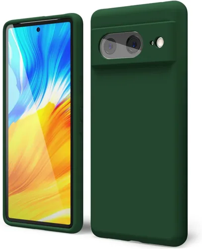 Vista 99 de oakxco para Google Pixel 6A Funda de teléfono de silicona líquida, diseño estético lindo y delgado para mujer y niña, cubierta de gel suave, lisa