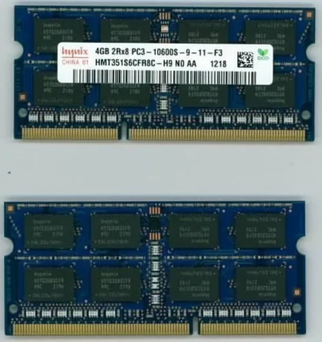 Vista 3 de Hynix 4GB PC3-10600 DDR3 1333MHz HMT351S6CFR8C-H9
