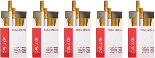 Vista 6 de Honeyrose Deluxe, humo de hierbas sin tabaco ni nicotina, 1 caja, fabricado en Inglaterra