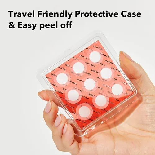 Vista 5 de AVARELLE Multi-dart Spot Tech Microneedle Patch de Parches de acné para manchas en etapa temprana, espinillas profundas persistentes Puntos